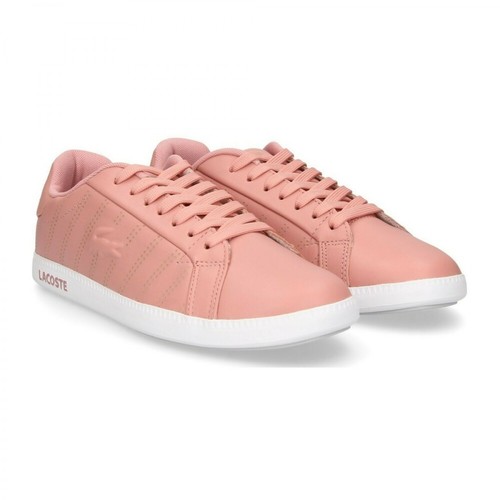 Lacoste, Sneakers Różowy, female, 453.00PLN