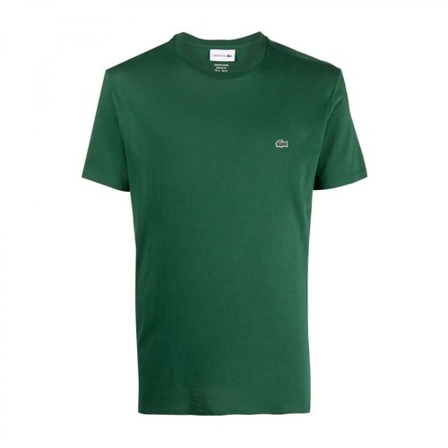 Lacoste, T-shirt Zielony, male, 192.00PLN