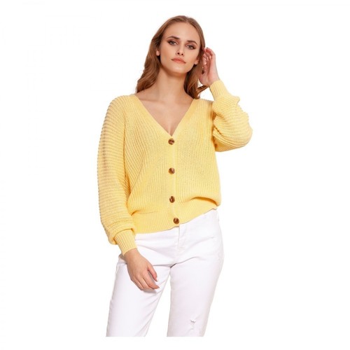 Lanti, sweter Swe142 Żółty, female, 205.80PLN