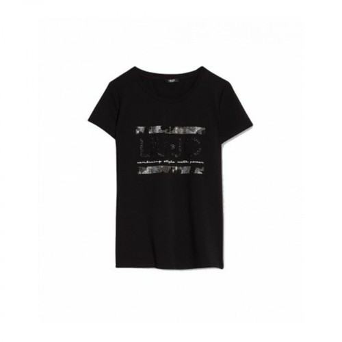 Liu Jo, T-shirt Czarny, female, 259.00PLN