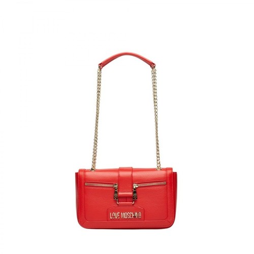 Love Moschino, Shoulder Bag Czerwony, female, 657.00PLN