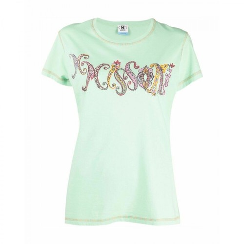 M Missoni, T-shirt Zielony, female, 463.00PLN