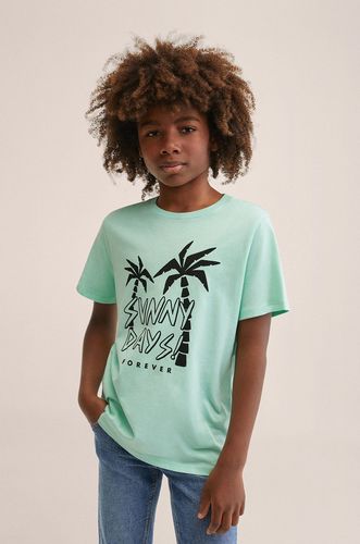 Mango Kids t-shirt bawełniany dziecięcy Sunny 25.99PLN