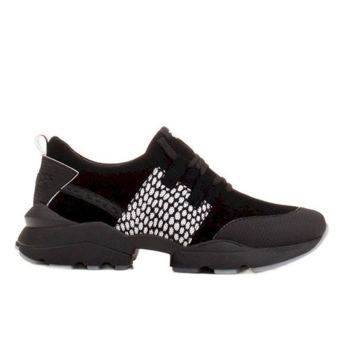 Marco Shoes Sportowe trampki z wysokiej jakości zamszu naturalnego czarne 349.00PLN