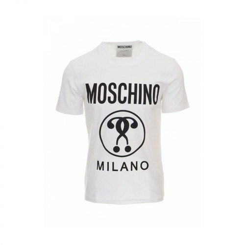 Moschino, T-Shirt Biały, male, 487.00PLN