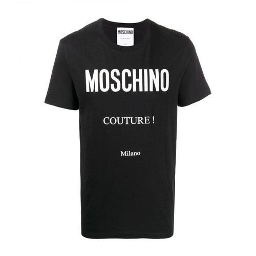 Moschino, T-shirt Couture Noir Czarny, male, 821.00PLN