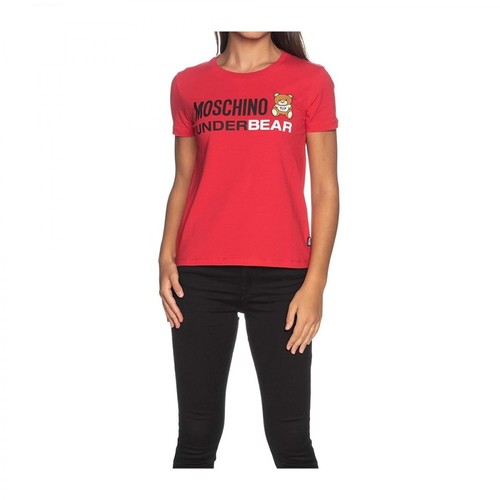 Moschino, T-shirt Czerwony, female, 434.00PLN