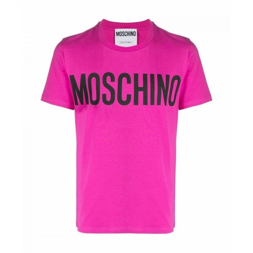Moschino, T-shirt Różowy, male, 684.00PLN