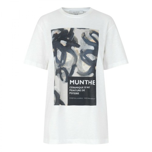Munthe, Robin T-shirt Biały, female, 274.50PLN