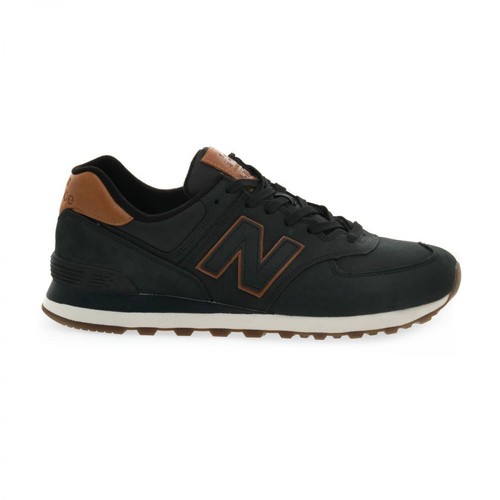 New Balance, Sneakers Ml574Nbi Czarny, male, 753.00PLN