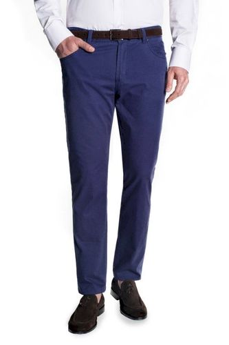 Niebieskie bawełniane spodnie Recman Botana 115 49.99PLN