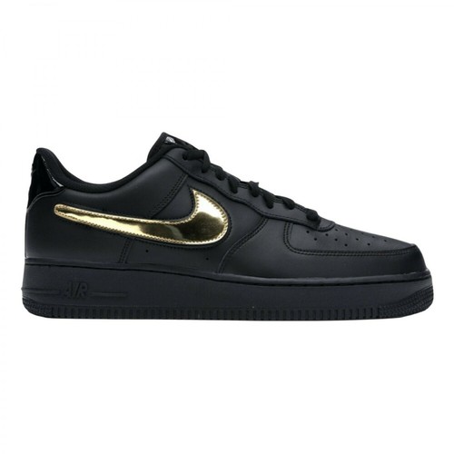 Nike, sneakers Air Force 1 Removable Swoosh Pack Czarny, male, 1408.00PLN