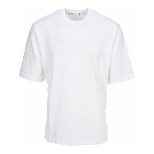 Off White, Marker S/S Skate T-Shirt Biały, male, 949.00PLN