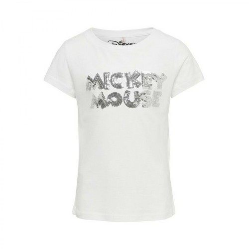 Only, Mickey Life T-Shirt 15213914 Biały, female, 149.00PLN