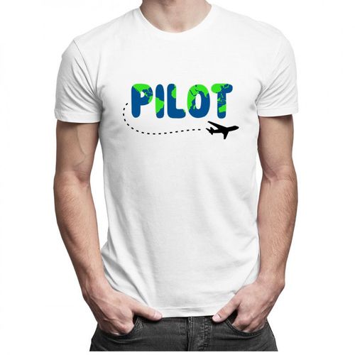 Pilot wycieczek - męska koszulka z nadrukiem 69.00PLN