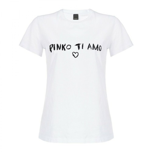 Pinko, T-Shirt Biały, female, 776.00PLN