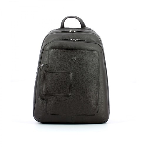 Piquadro, Vibe 13.0 laptop backpack Brązowy, male, 1347.00PLN