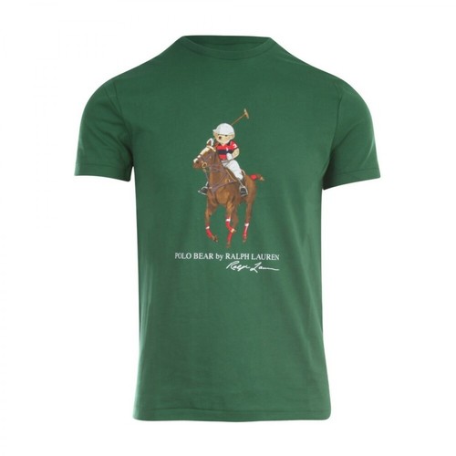 Polo Ralph Lauren, T-Shirt Zielony, male, 406.00PLN