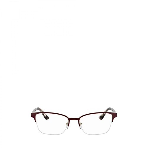 Prada, Glasses 61Xv 5521O1 Czerwony, female, 928.00PLN