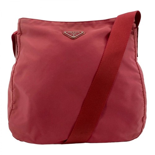 Prada Vintage, Pre-owned Crossbody Bag Czerwony, female, 1208.88PLN