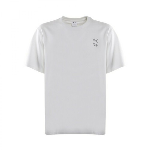 Puma, T-shirt Biały, male, 274.00PLN