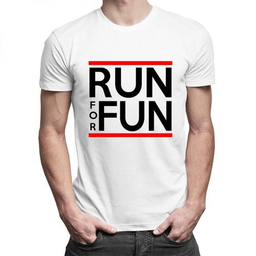 Run For Fun - męska koszulka z nadrukiem 69.00PLN