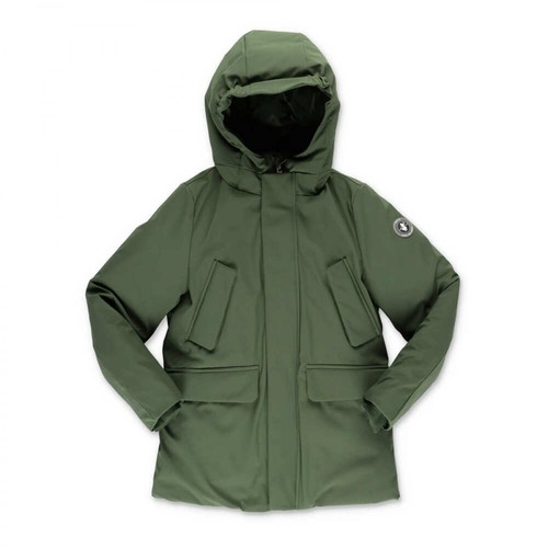Save The Duck, padded parka with hood Zielony, male, 1346.00PLN