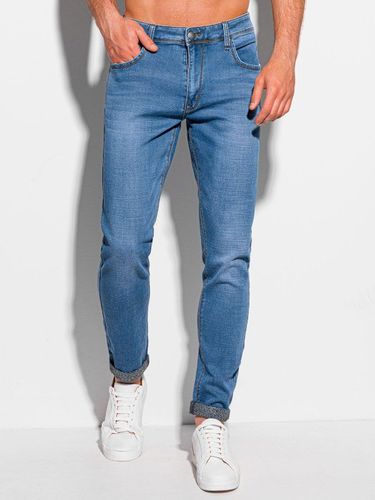 Spodnie męskie jeansowe 1101P - niebieskie 39.99PLN