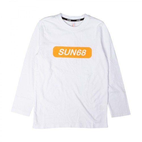 Sun 68, T-shirt Biały, male, 165.00PLN