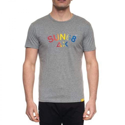 Sun68, T-Shirt Szary, male, 191.00PLN