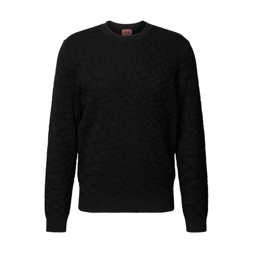 Sweter z dzianiny z fakturowanym wzorem model ‘Scrosso’ 599.00PLN