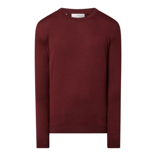 Sweter z mieszanki wełny merino model ‘Town’ 199.99PLN