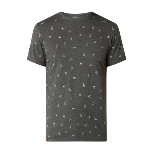 T-shirt ze wzorem na całej powierzchni model ‘Lynch’ 69.99PLN