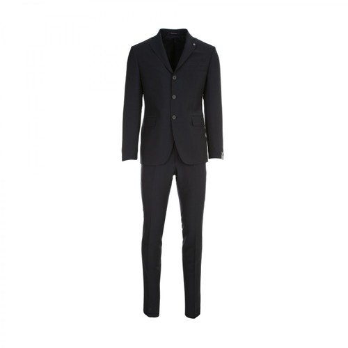 Tagliatore, Mohair Suit Niebieski, male, 3234.00PLN
