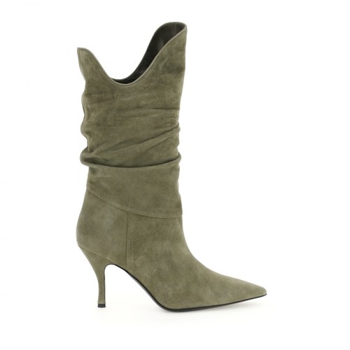 The Attico, heeled shoes Zielony, female, 3557.00PLN