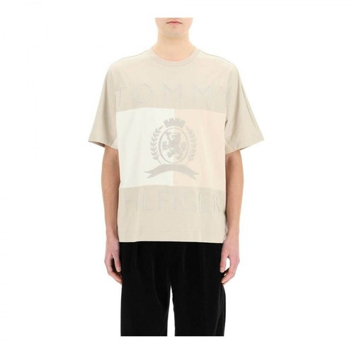 Tommy Hilfiger, t-shirt Beżowy, male, 593.00PLN