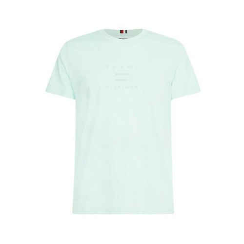 Tommy Hilfiger, T-shirt Mw16576 Zielony, male, 249.65PLN