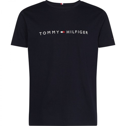 Tommy Hilfiger, Tommy Logo Koszulka Niebieski, male, 389.00PLN