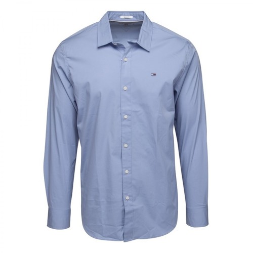Tommy Jeans, Oryginalna koszula ze stretchem Niebieski, male, 433.00PLN