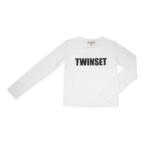 Twinset, T-Shirt Biały, female, 219.00PLN