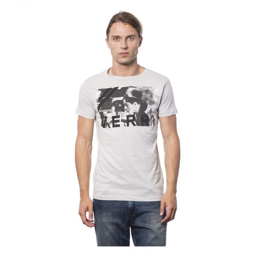 Verri, Printed T-shirt Szary, male, 243.92PLN