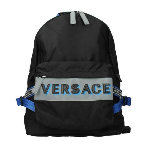 Versace, Backpack Czarny, male, 2396.00PLN