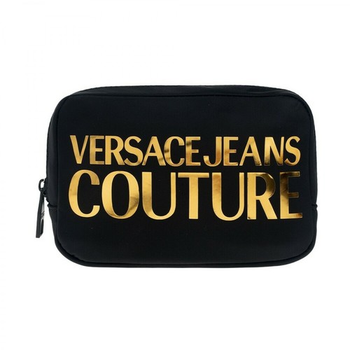 Versace Jeans Couture, Belt bag Czarny, male, 570.00PLN