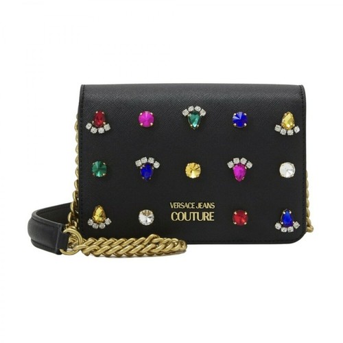 Versace Jeans Couture, Jewels Crossbody Czarny, female, 826.00PLN