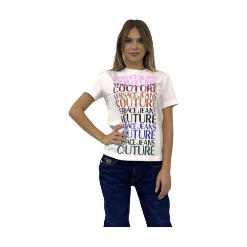 Versace Jeans Couture, T-shirt Biały, female, 737.00PLN