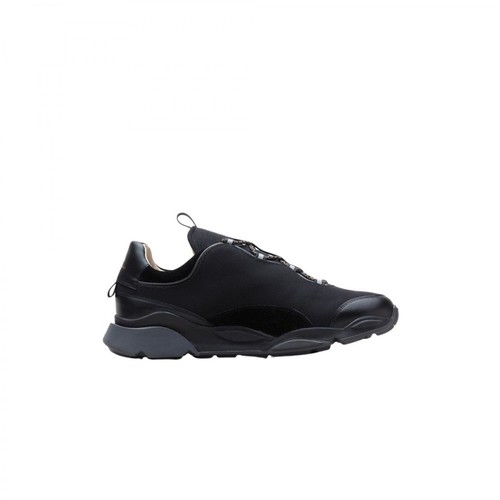 Zespà, Zsp7.L fabric and leather chunky sneakers Czarny, male, 1232.00PLN
