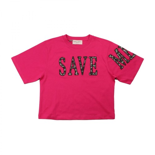 Alberta Ferretti, T-shirt Różowy, female, 370.00PLN