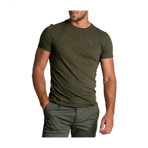 American Vintage, Leaf Bysapick T-shirt Zielony, male, 340.00PLN