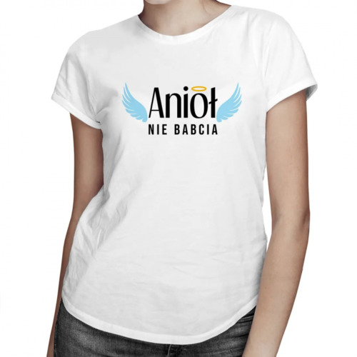 Anioł, nie babcia - damska koszulka z nadrukiem 69.00PLN