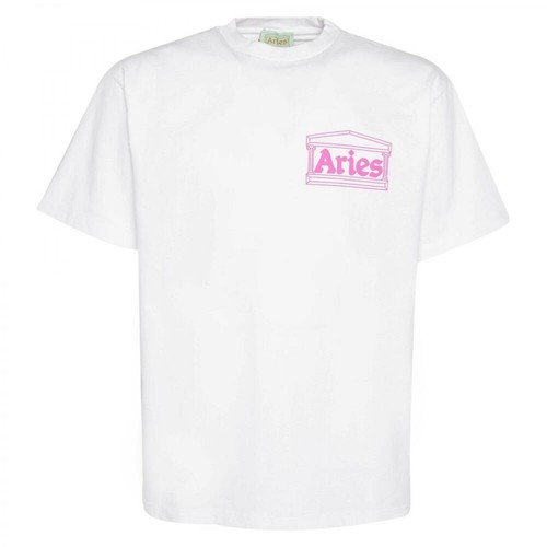 Aries, Frar60000 _t-shirt Biały, male, 320.00PLN
